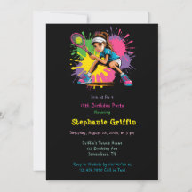 Tennis Star Girl Födelsedagsfest