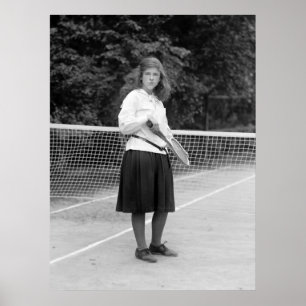 Tennis Stil 1920-talet Poster
