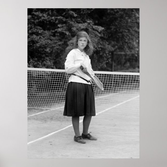 Tennis Stil 1920-talet Poster (Framsidan)