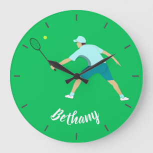 Tennis Stor Klocka