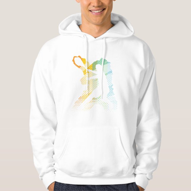 Tennis Sweatshirt för manar med coola design (Framsida)