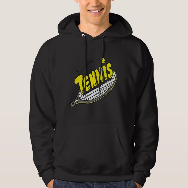 Tennis Sweatshirt Med Luva (Framsida)