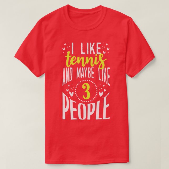 Tennis T Shirt (Design framsida)
