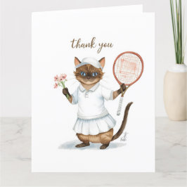 Tennis Tack för kattlover.