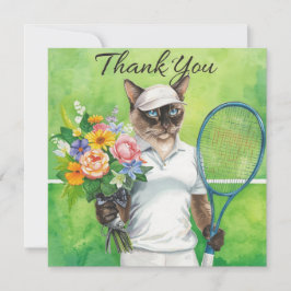 Tennis Tack för kattlover.