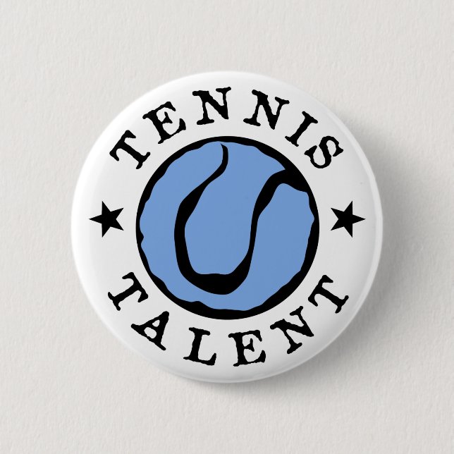 Tennis Talent Blues Knapp (Framsida)