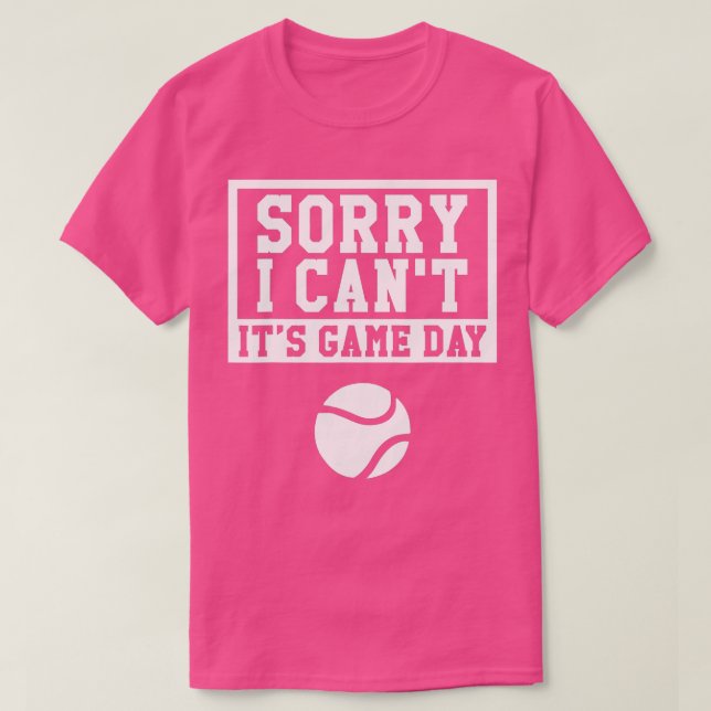 Tennis Tennis Fläkt Gift T Shirt (Design framsida)
