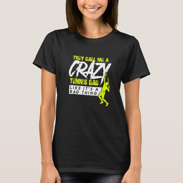 Tennis Tennis Racket Tennis Boll Tennis Court Tenn T Shirt (Framsida)