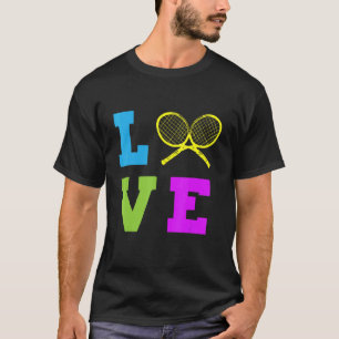 Tennis Tennis Racket Tennis Boll Tennis Court Tenn T Shirt
