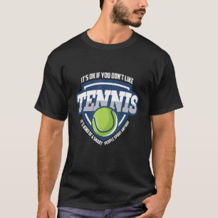 Tennis Tennisracket Tennisboll Tennisbana Tenn T Shirt