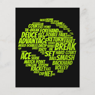 Tennis Terms Tennis Player Spelar upp Tennis Boll