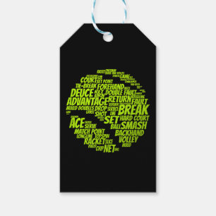 Tennis Terms Tennis Player Spelar upp Tennis Boll Presentetikett