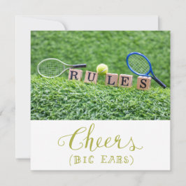 Tennis themed tack kort