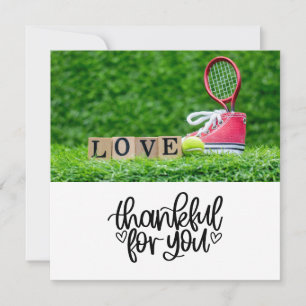 Tennis themed tack kort