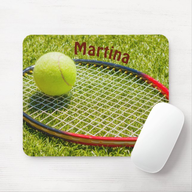 Tennis ThLED Personlig Mouse Pad Musmatta (Med mus)