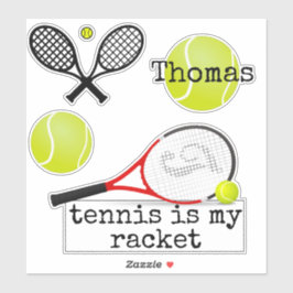 Tennis ThLED Sports Set Klistermärken
