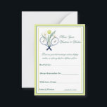 Tennis ThLED Tenniscore Bröllop Grönt Lime Färg Rådkort<br><div class="desc">Fira kärlek med den här eleganten med tennis-themed Tenniscore bröllop kort med korkade racketar, ömtåliga calla lilies och ett snyggt monogram. Perfekt för par som en passion för tennis, denna unika design kombinerar idrott och romantik i ett förfinat, modernt stil. Perfekt för ett bröllop firande som känner sig både personligt...</div>