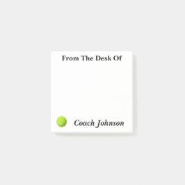 Tennis Thned Notes Post-it Block