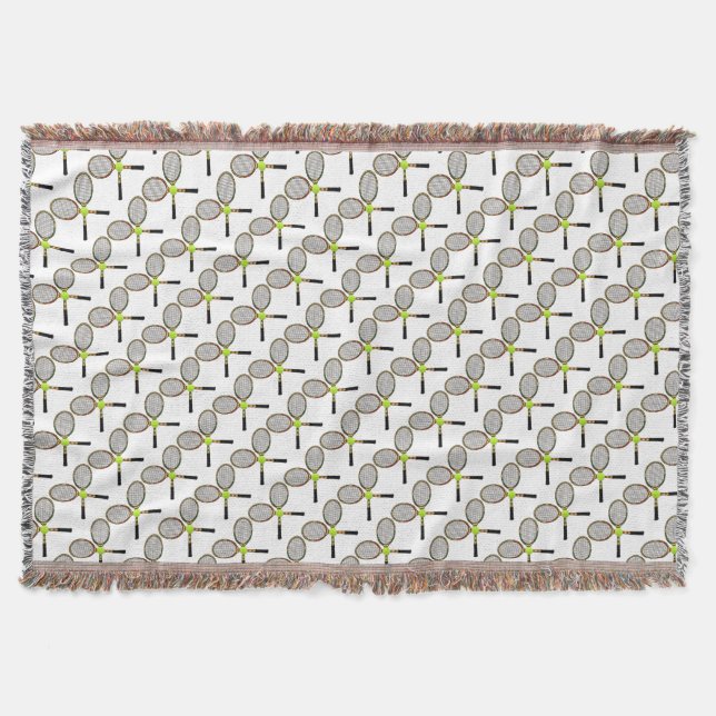 Tennis Throw Blanket Filt (Framsidan)