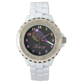 Tennis Time rosa Armbandsur