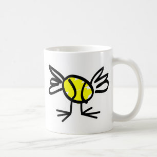 Tennis tjej mugg present