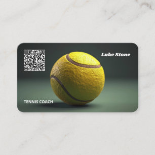 Tennis Trainer Visitkort
