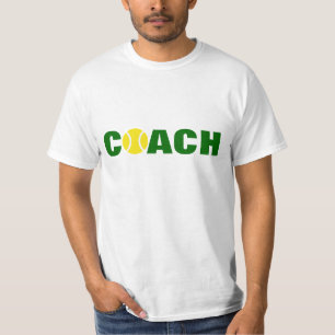 Tennis tränare t-shirt