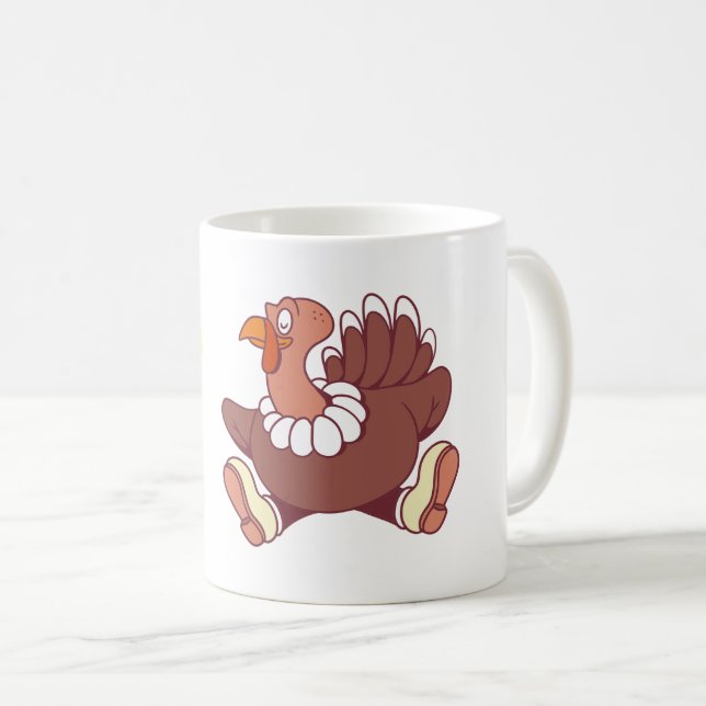 Tennis Turkey Thanksgiving for player Kaffemugg (Framsida höger)