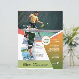 Tennis Turneringsfolder Mall