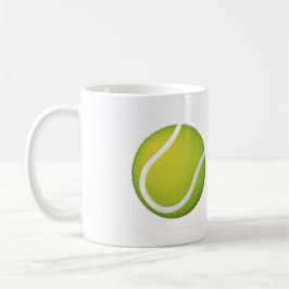 Tennis Type Text | Idrott Kaffemugg