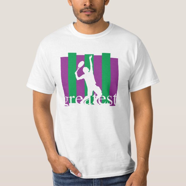 Tennis Underbarare Tshirt Tee Shirt (Framsida)