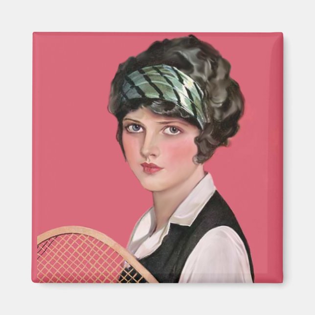 Tennis Vem Magnet (Framsidan)