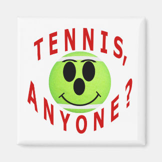 Tennis, vem? T-skift och T-gåvor Magnet