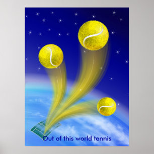 Tennis Victory, personlig Poster