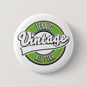 Tennis Vintage All star logotyp Knapp