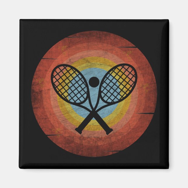 TENNIS-VINTAGE MAGNET (Framsidan)