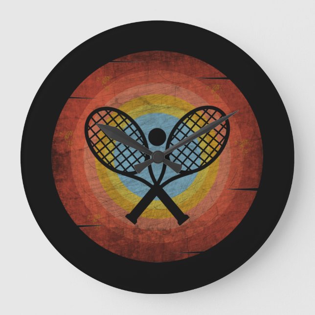 TENNIS-VINTAGE STOR KLOCKA (Framsida)