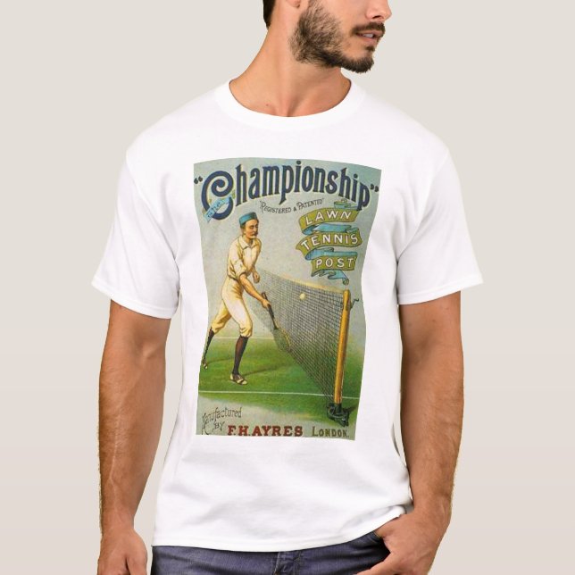 Tennis - vintage t shirt (Framsida)