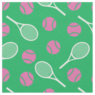 Tennis: Vita racketar - anpassade! Tyg