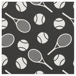 Tennis: Vita racketar - anpassade! Tyg