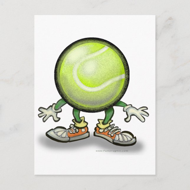 Tennis Vykort (Framsida)