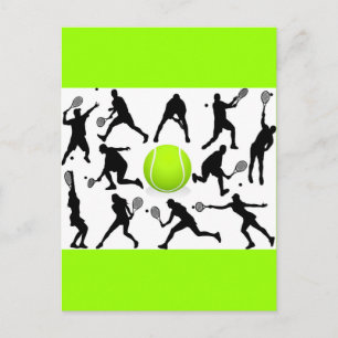 tennis vykort