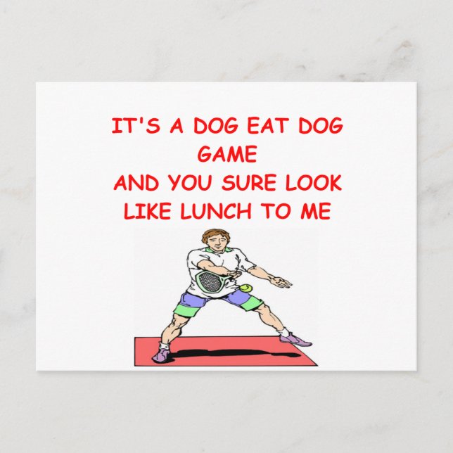 TENNIS VYKORT (Framsida)