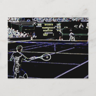 Tennis Vykort