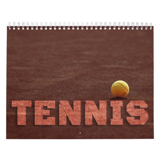 Tennis Wall Calendar Kalender (Omslag)