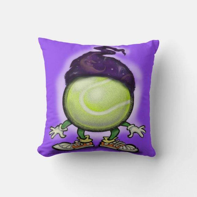 Tennis Wizard Dekorativ kudde (Framsida)