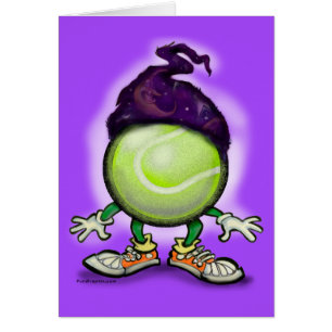 Tennis Wizard Hälsningskort