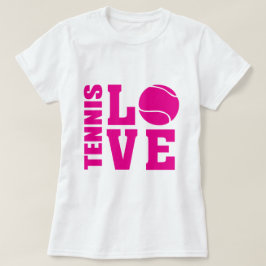 Tennisälskare, Tennis KÄRLEK, Tennis t-shirt