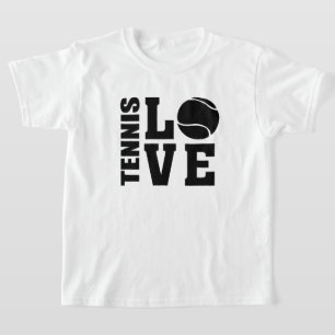 Tennisälskare, Tennis KÄRLEK, Tennis t-shirt