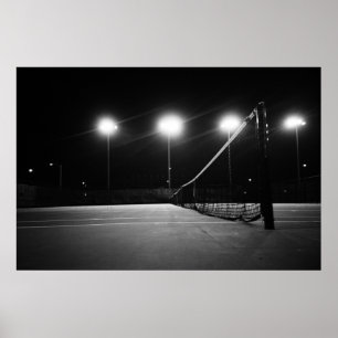 tennisbana poster